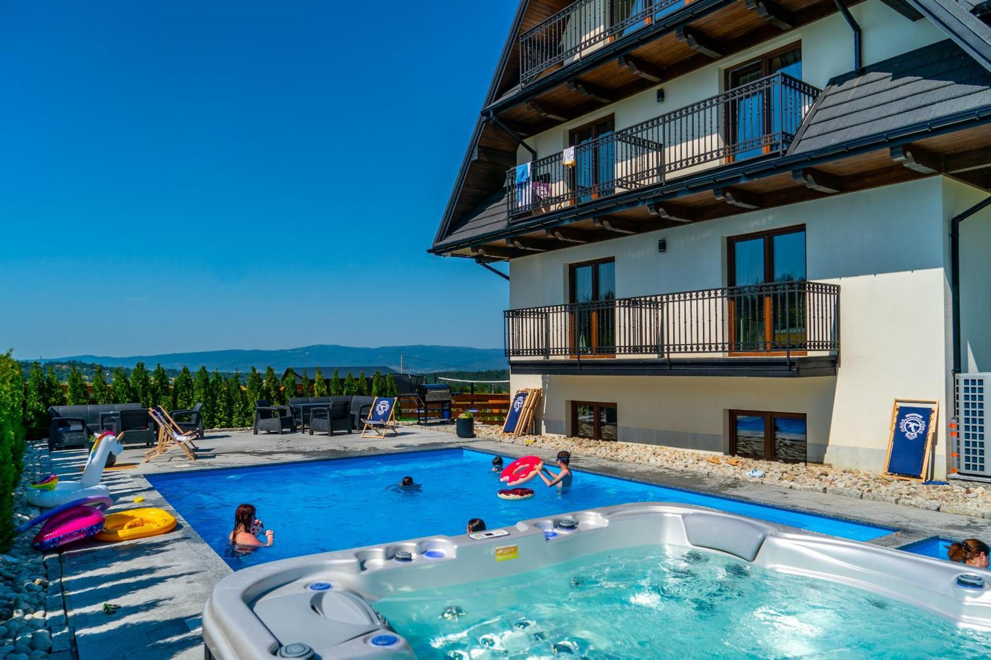 Aparthotel Rabian-Ski Zewnetrzny Basen Oraz Jacuzzi Z Podgrzewana Woda Sala Zabaw I Dmuchaniec Бялка-Татшаньска Экстерьер фото